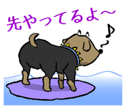 Breeds,Surfer sticker #7549045