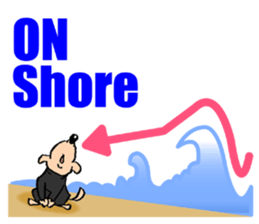 Breeds,Surfer sticker #7549056