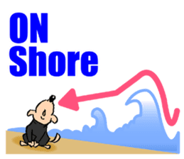 Breeds,Surfer sticker #7549056