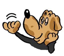 Breeds,Surfer sticker #7549059