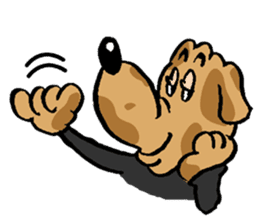 Breeds,Surfer sticker #7549059