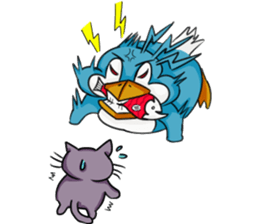 Throw away Penguin sticker #7549078