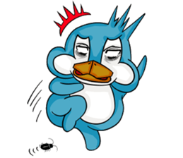 Throw away Penguin sticker #7549095