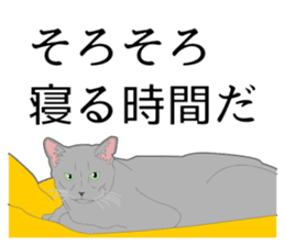 Realistic system cat sticker #7549570