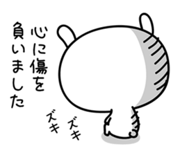 hecoheco honorific rabbit sticker #7549677