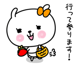 hecoheco honorific rabbit sticker #7549693