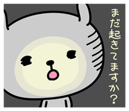 hecoheco honorific rabbit sticker #7549703