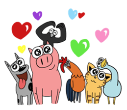 Friendship Farmers sticker #7549790