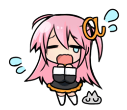 Aqua-Lin | aquapple Official Character sticker #7550432
