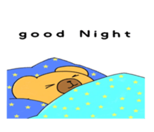 Bear and pleasant friends sticker #7550657