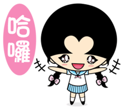 Qummy (schoolgirl style) sticker #7550748