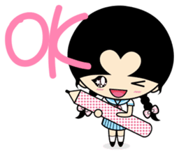 Qummy (schoolgirl style) sticker #7550753