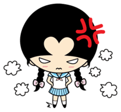 Qummy (schoolgirl style) sticker #7550757