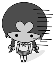 Qummy (schoolgirl style) sticker #7550765