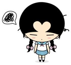 Qummy (schoolgirl style) sticker #7550769
