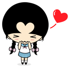 Qummy (schoolgirl style) sticker #7550775