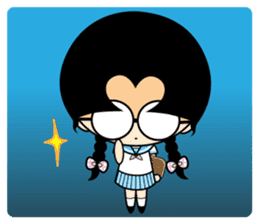 Qummy (schoolgirl style) sticker #7550786