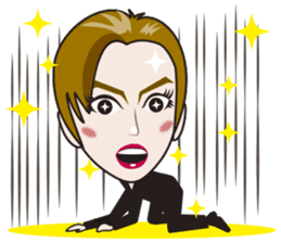 Shining musical star 3 sticker #7550871