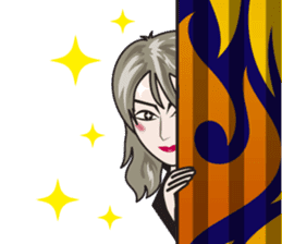 Shining musical star 3 sticker #7550873