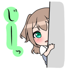 Three high school girls sticker #7551049