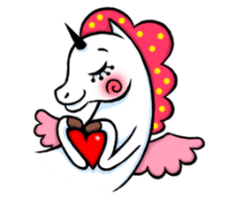Colorful Unicorn Coco sticker #7551238