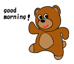 Frendy bear. sticker #7551309