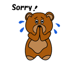 Frendy bear. sticker #7551311