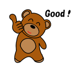Frendy bear. sticker #7551313