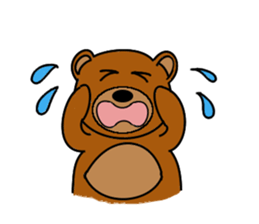 Frendy bear. sticker #7551316