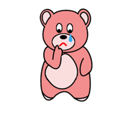 Frendy bear. sticker #7551317
