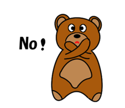 Frendy bear. sticker #7551318