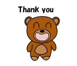 Frendy bear. sticker #7551319