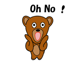 Frendy bear. sticker #7551320