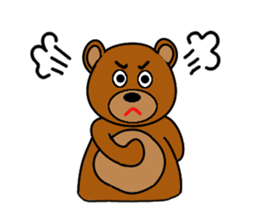 Frendy bear. sticker #7551322