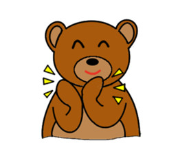 Frendy bear. sticker #7551324