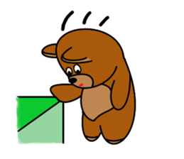Frendy bear. sticker #7551326