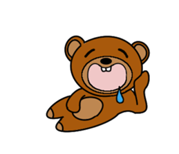 Frendy bear. sticker #7551327