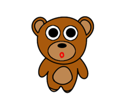 Frendy bear. sticker #7551330