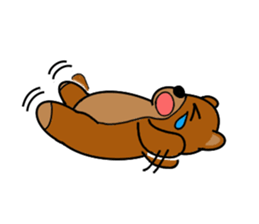 Frendy bear. sticker #7551333