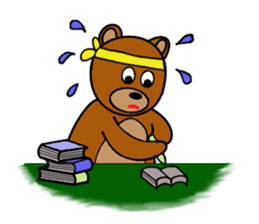 Frendy bear. sticker #7551338