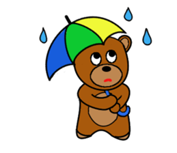 Frendy bear. sticker #7551343