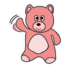 Frendy bear. sticker #7551345