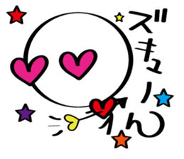 pretty stick human3 sticker #7551829