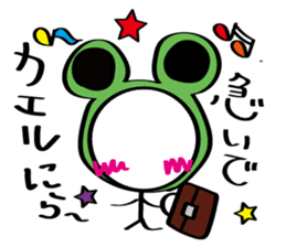 pretty stick human3 sticker #7551844