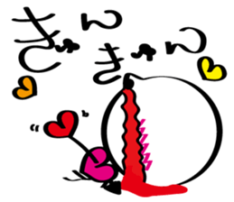 pretty stick human3 sticker #7551853