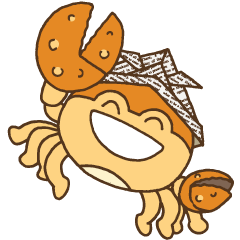 samurai warrior helmet crab