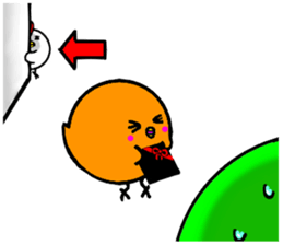 Funny Bird 'Torio' sticker #7552397