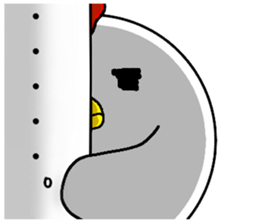 Funny Bird 'Torio' sticker #7552398