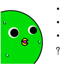 Funny Bird 'Torio' sticker #7552413