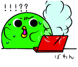 Funny Bird 'Torio' sticker #7552420